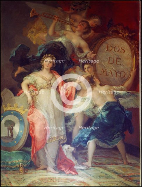 Allegory of the Village of Madrid'.