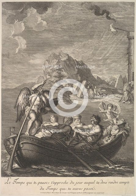 Allegory of Time, 1690-1733. Creator: Bernard Picart.