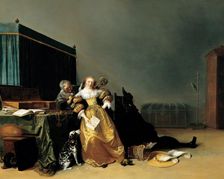 Allegory of Transience, Between 1630 and 1640. Creator: Pot, Hendrik Gerritsz. (1580/81-1657)