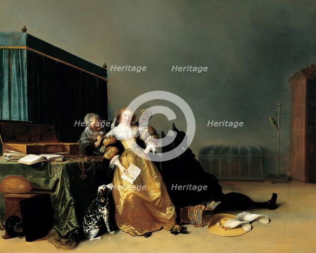 Allegory of Transience, Between 1630 and 1640. Creator: Pot, Hendrik Gerritsz. (1580/81-1657).