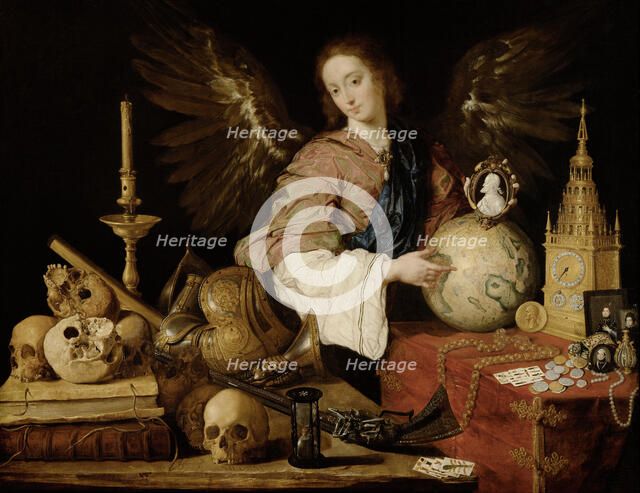 Allegory of Vanity, 1632-1636. Artist: Pereda y Salgado, Antonio, de (1611-1678)