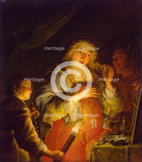 Allegory of Vanity, 1642. Creator: Jacques de l'Ange.
