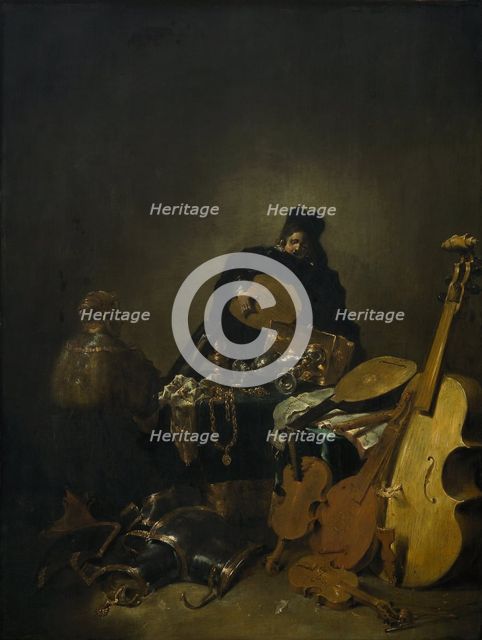 Allegory of Vanity, c. 1640. Artist: Bramer, Leonaert (1596-1674)