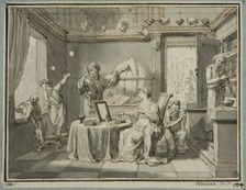 Allegory of vanity. Creator: Philip Tideman