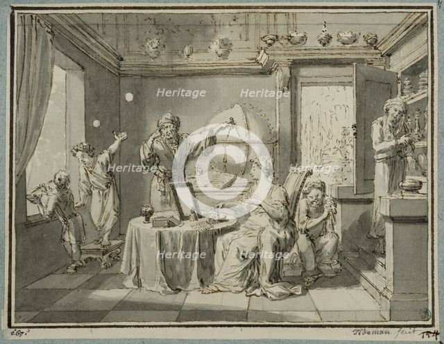 Allegory of vanity. Creator: Philip Tideman.