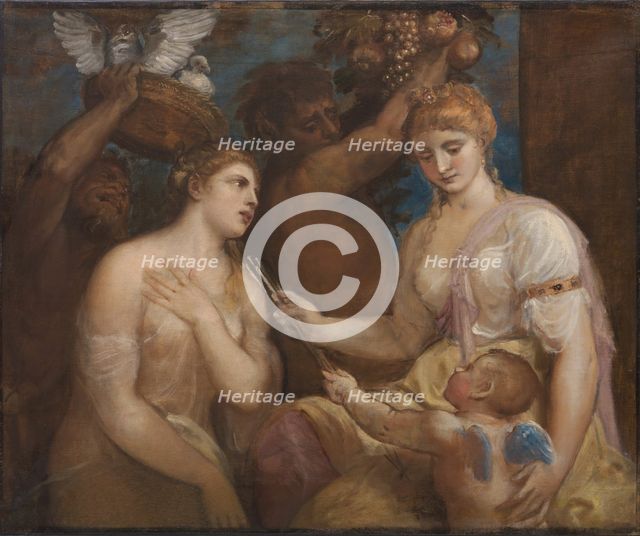 Allegory of Venus and Cupid, c. 1600. Creator: Unknown.