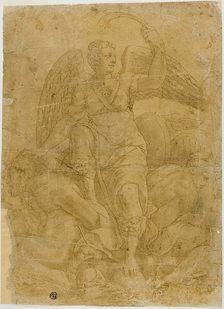 Allegory of Victory with Two Captives, n.d. Creator: Unknown