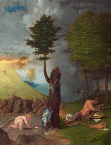 Allegory of Virtue and Vice, 1505. Creator: Lorenzo Lotto