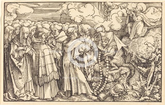 Allegory - Religious Frivolity. Creator: Hans Weiditz.