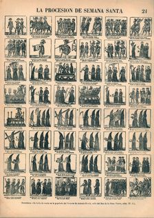 Alleluia of Easter procession, editorial Antonio Bosch of Barcelona, ??page # 21, 1920s