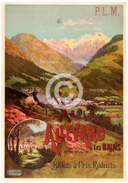 Allevard les Bains, 1900s. Creator: D'Alesi, Hugo (1849-1906).