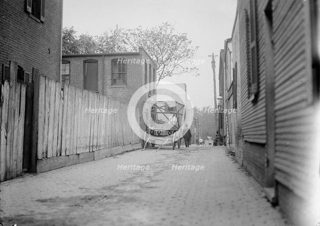 Alley Clearance. Slum Views, 1914. Creator: Harris & Ewing.