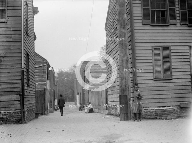 Alley Clearance. Slum Views, 1914. Creator: Harris & Ewing.