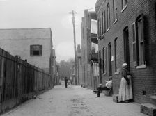 Alley Clearance. Slum Views, 1914. Creator: Harris & Ewing