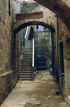 Alley and stairs in Acre