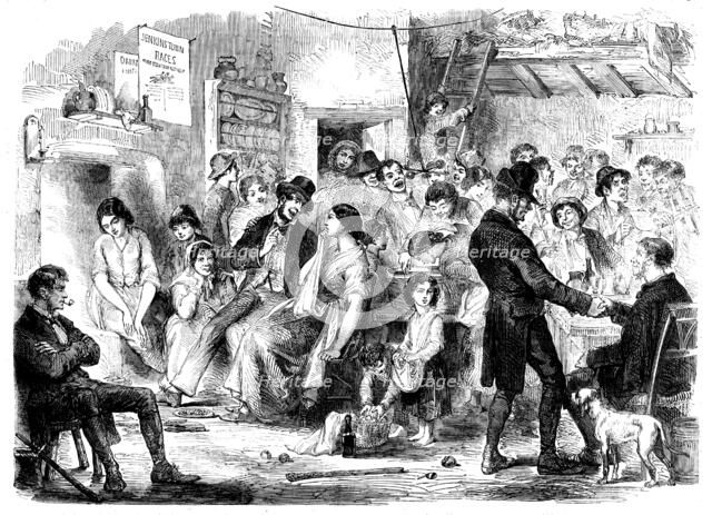 "Allhallow-Eve" - a sketch in Kilkenny by Edmund Fitzpatrick, 1858. Creator: Unknown.