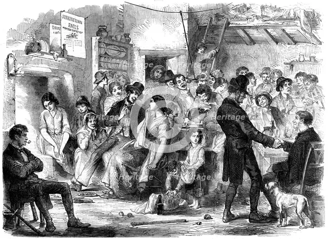 'Allhallow Eve', Kilkenny, Ireland, 1858.Artist: Edmund Fitzpatrick