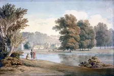 Allington Castle, near Maidstone, Kent 19th century. Artist: James Duffield Harding