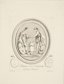 Alliance between Austria and France, 1756. Creator: Boucher, François (1703-1770)