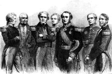 Allied Naval Commanders in the Baltic and Black Seas, 1856. Creator: W Thomas