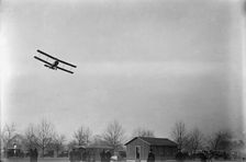 Allied Aircraft - Demonstration At Polo Grounds; Col. Charles E. Lee, British Aviator..., 1917. Creator: Harris & Ewing