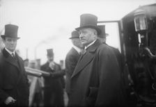 Allied Commission To U.S. Boarding Mayflower For Trip To Mount Vernon: Viviani, 1917. Creator: Harris & Ewing