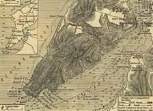 Allied positions on the Gallipoli peninsula in Turkey, First World War, July 1915, (c1920). Creator: Unknown