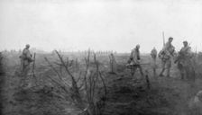 Allied troops, 31 July 1917 at the Yser Canal, Belgium, 1926