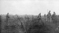 Allied troops, 31 July 1917 at the Yser Canal, Belgium, 1926