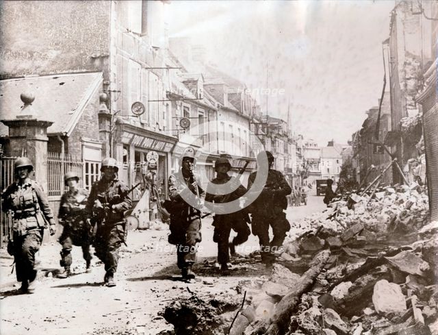 Allied troops, Normandy, 1944. Creator: Unknown.