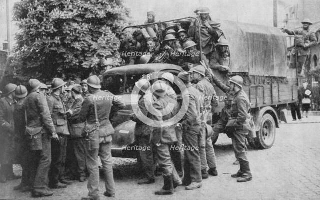 'Allies Go To Belgium's Aid', 1940, (1940). Artist: Unknown.