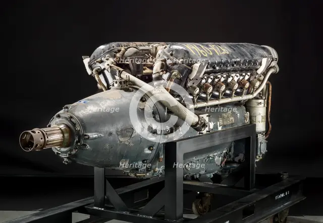 Allison XV-1710-1, V-12 Engine, 1933. Creator: General Motors.