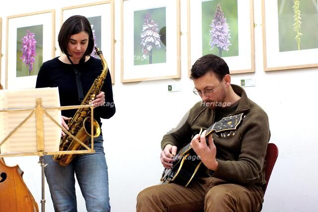 Allison Neale and Dave Warren, Clocktower Cafe, Croydon, Surrey, 2008.  Artist: Brian O'Connor.