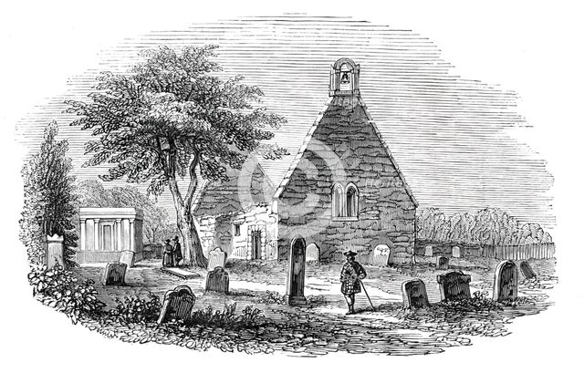 Alloway Kirk, Tam o'Shanter, 1844. Creator: Unknown.