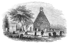 Alloway Kirk, Tam o'Shanter, 1844. Creator: Unknown