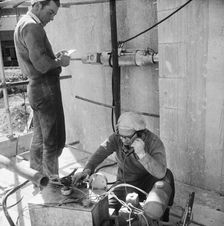 Allscott Sugar Beet Factory, Allscott, Wrockwardine, Telford and Wrekin, 12/07/1961. Creator: John Laing plc