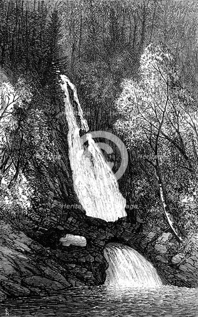 Allt-Smeorail, Loch Brora, 1872. Creator: Unknown.