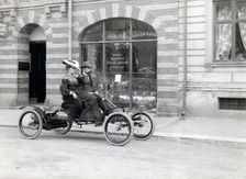 Allvelo car, Landskrona, Sweden, 1904. Creator: Unknown