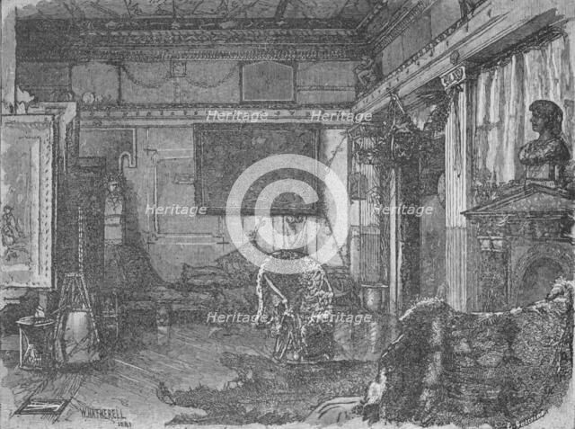 'Alma Tadema's Former Studio', 1890. Artist: William Hatherell.