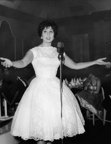 Alma Cogan (1932-1966), British singer. Creator: Unknown