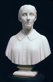 Alma Hammond L'Hommedieu, modelled 1870 or 1871, carved 1873. Creator: Hiram Powers