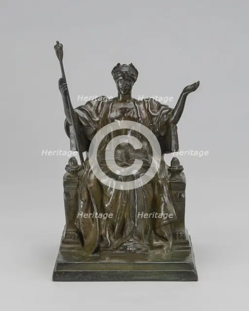 Alma Mater (Columbia University), model 1900-1903, cast c. 1907. Creator: Daniel Chester French.