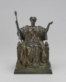 Alma Mater (Columbia University), model 1900-1903, cast c. 1907. Creator: Daniel Chester French