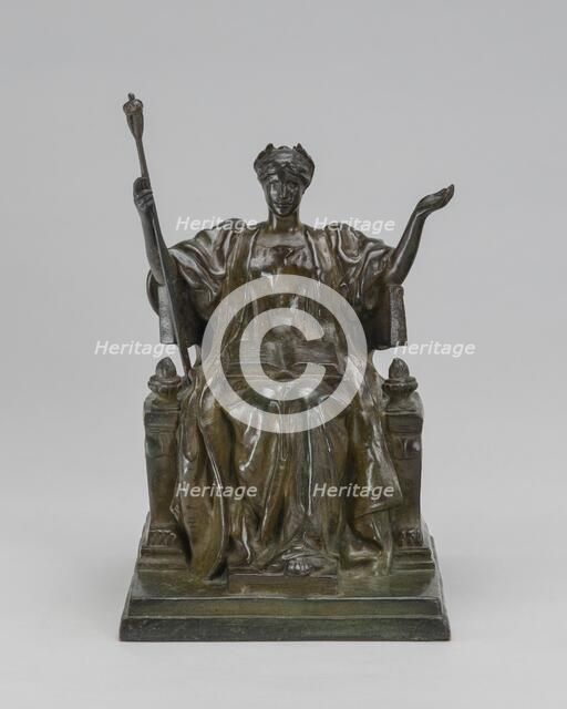 Alma Mater (Columbia University), model 1900-1903, cast c. 1907. Creator: Daniel Chester French.