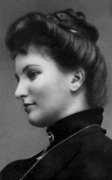 Alma Schindler, Austrian socialite and composer, c1900