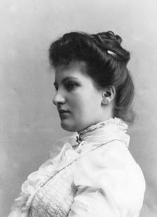 Alma Schindler, Austrian socialite and composer, c1900