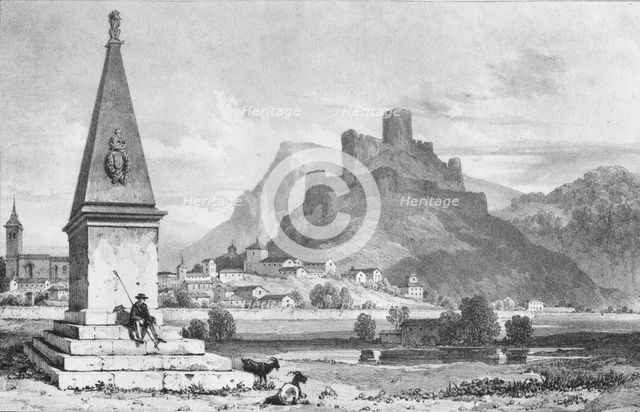 'Almanza. Field of Battle', 1823.  Artist: James Duffield Harding.