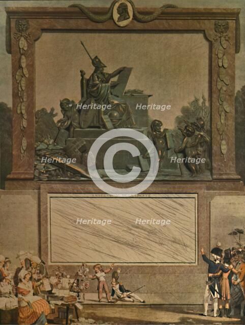 'Almanach National', 1791, (1913). Artist: Philibert Louis Debucourt.