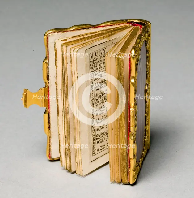 Almanac Binder, 1818-1830. Creator: Unknown.