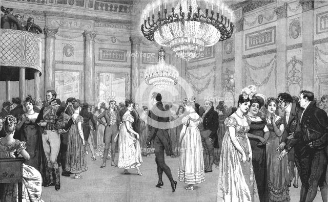 ''Almack's in the Days of it's Fashion, Fortune, and Fame', 1890. Creator: Charles Green.